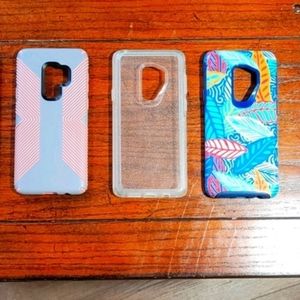 Samsung Galaxy S9+ lot of cases
